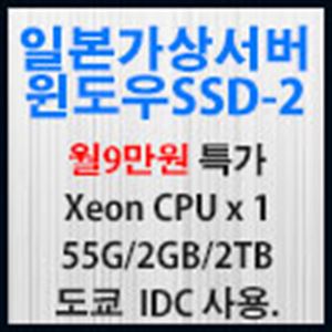 Picture of 일본가상서버 윈도우 SSD-2