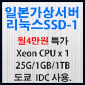 Picture of 일본가상서버 리눅스 SSD-1