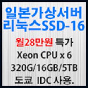 Picture of 일본가상서버 리눅스 SSD-16
