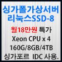 Picture of 싱가포르 가상서버 리눅스 SSD-8