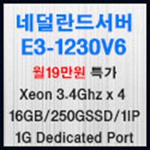 Picture of 네덜란드 서버호스팅 E3-1230v6