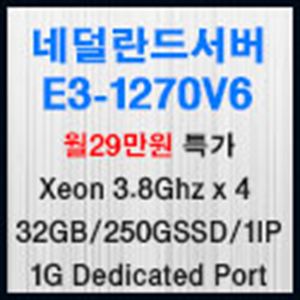 Picture of 네덜란드 호스팅 E3-1270v6